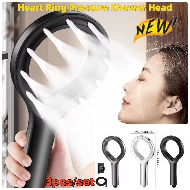 Chrome Hearts Ring - Novel Heart Ring Shower Head High