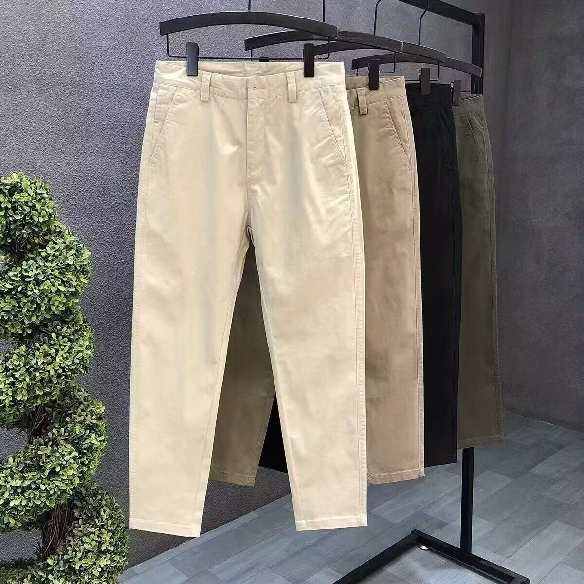 Streetwear Brand Denim - Summer 2025 Simple Casual Pants Men's