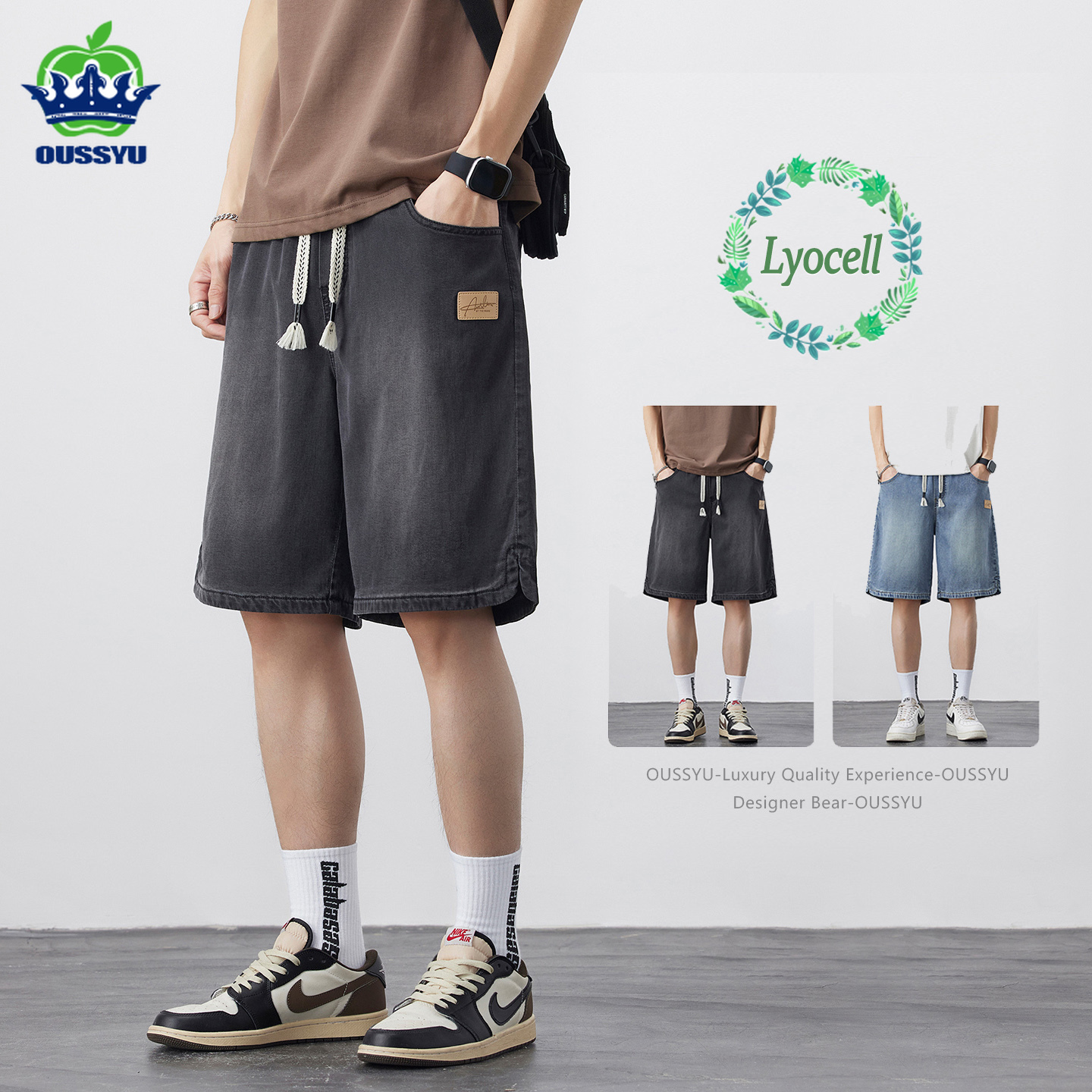 Streetwear Brand Jorts - Brand Clothing Summer Thin Men's Jorts