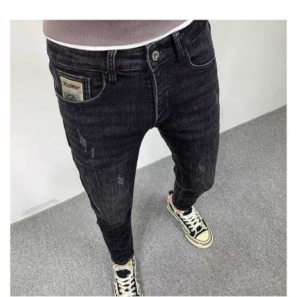 New Fashion Spring Autumn Men' – Streetwear Brand Denim Bewertung und Preis