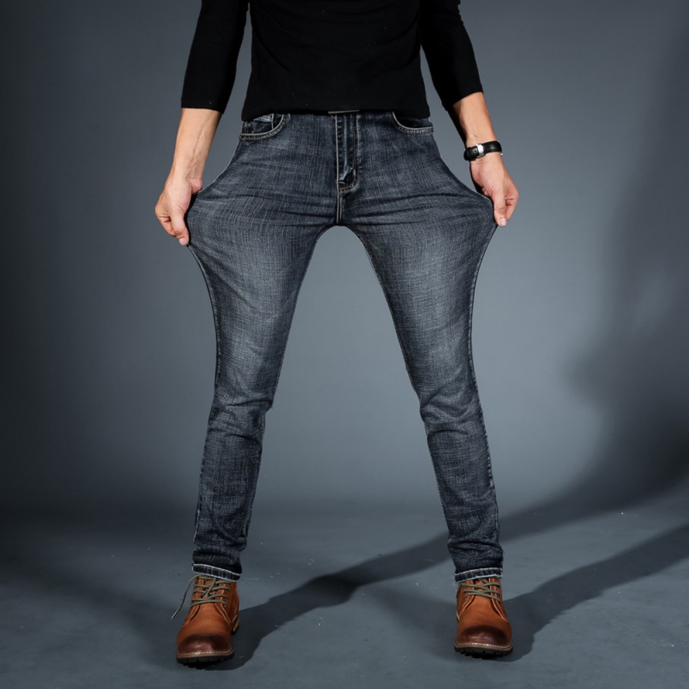 Fashion Minimalist Stretch Jea – Streetwear Brand Denim Bewertung und Preis