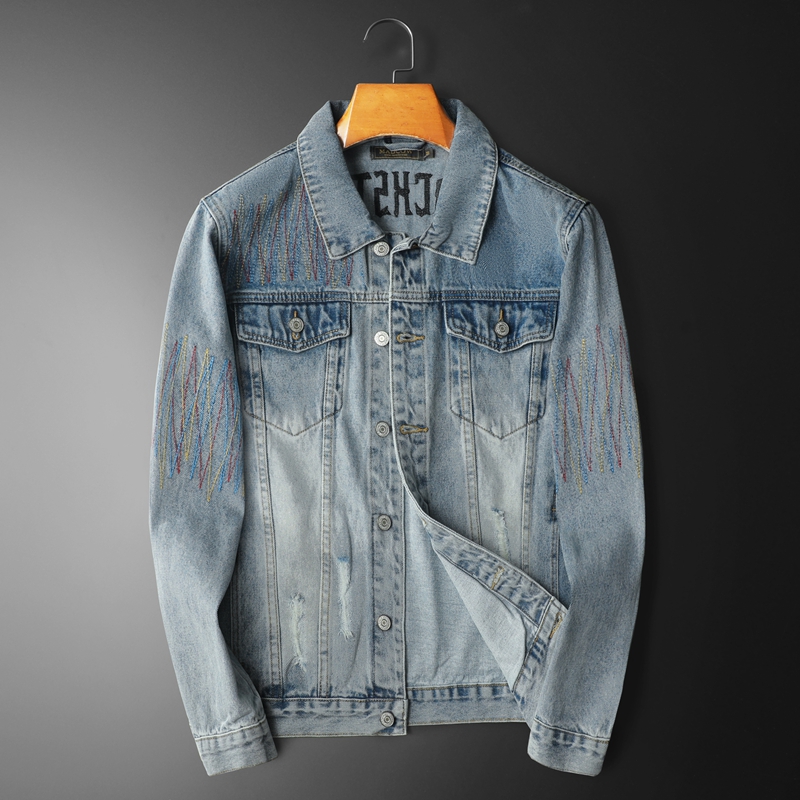 Brand Vintage Washed Denim Jac – Streetwear Brand Denim Bewertung und Preis