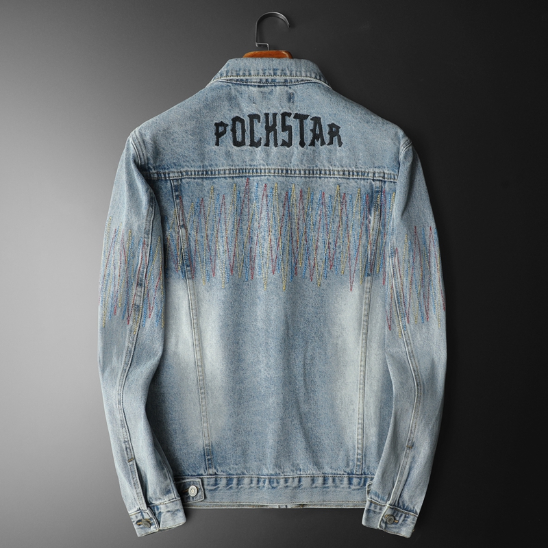 Brand Vintage Washed Denim Jac – Streetwear Brand Denim Bewertung und Preis