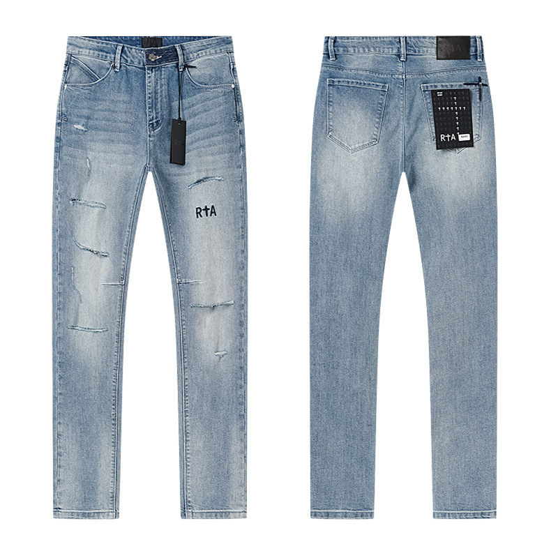 RTA Brand Men's Slim Fit Paint – Streetwear Brand Denim Bewertung und Preis
