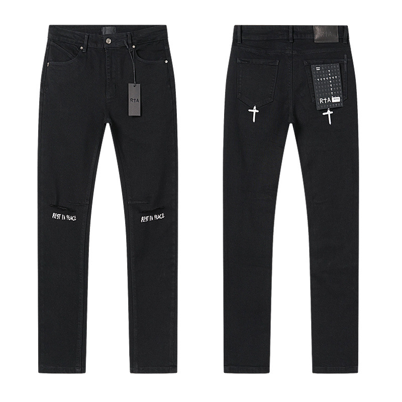 RTA Brand Men's Slim Fit Paint – Streetwear Brand Denim Bewertung und Preis