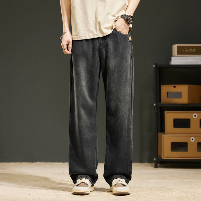 2025 New Summer Thin Men's Vin – Streetwear Brand Denim Bewertung und Preis