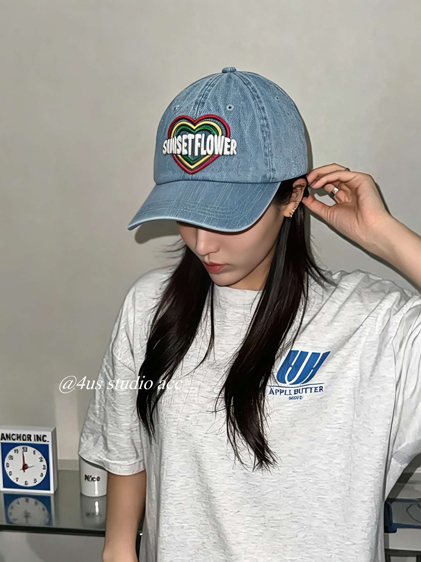 Embroidered vintage washed den – Streetwear Brand Denim Bewertung und Preis