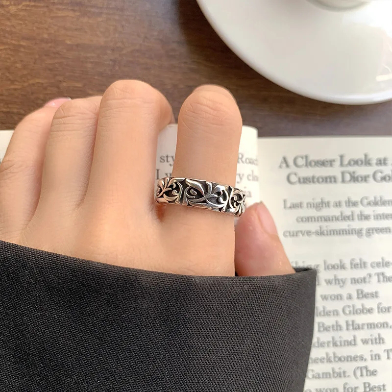 Retro Eternal Vine Rings Silve – Chrome Hearts Ring Bewertung und Preis