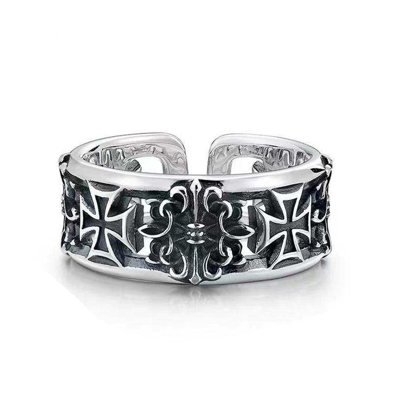 New retro cross hip-hop punk s – Chrome Hearts Ring Bewertung und Preis