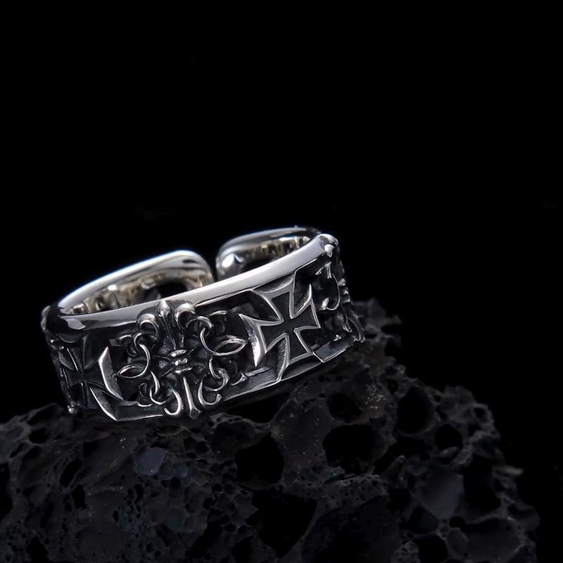 New retro cross hip-hop punk s – Chrome Hearts Ring Bewertung und Preis