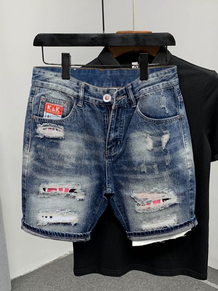 2026 Summer Ripped Straight Me – Streetwear Brand Denim Bewertung und Preis