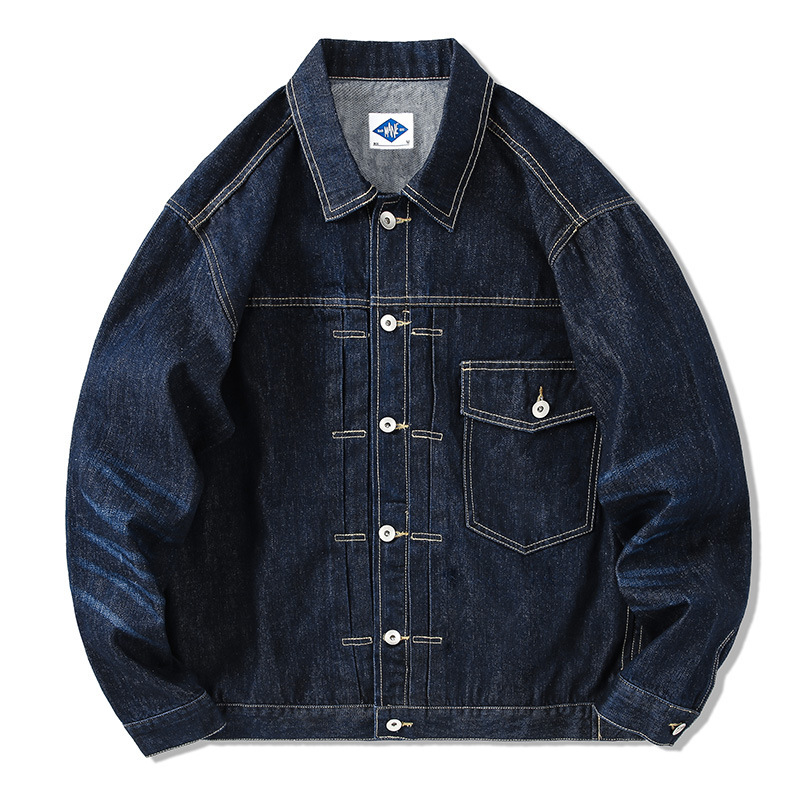 Tide Brand Dark Blue Denim Jac – Streetwear Brand Denim Bewertung und Preis