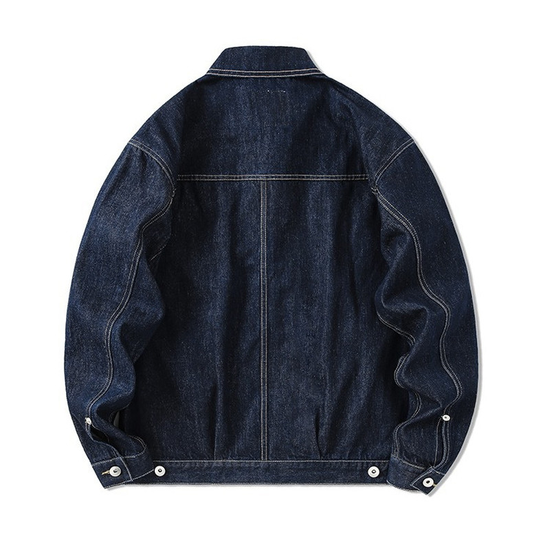 Tide Brand Dark Blue Denim Jac – Streetwear Brand Denim Bewertung und Preis