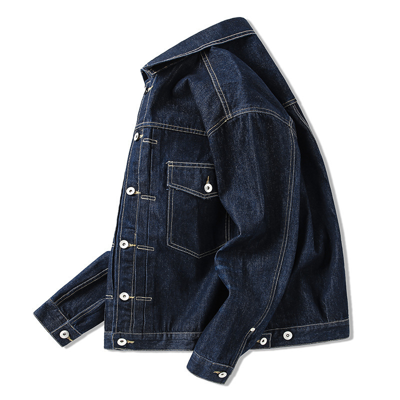Tide Brand Dark Blue Denim Jac – Streetwear Brand Denim Bewertung und Preis