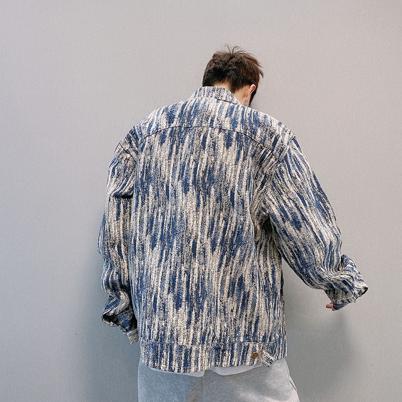 Loose Fit Men's Denim Jacket B – Streetwear Brand Denim Bewertung und Preis