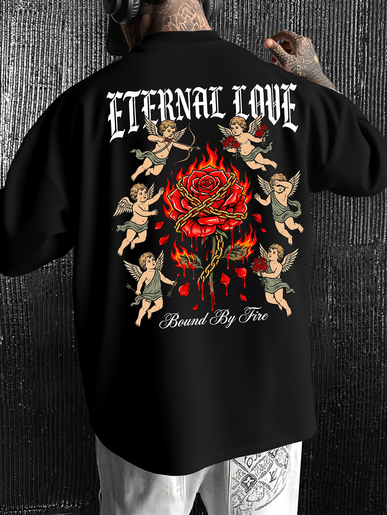 Men's Oversized Gothic Streetw – Gothic Streetwear Brand Bewertung und Preis