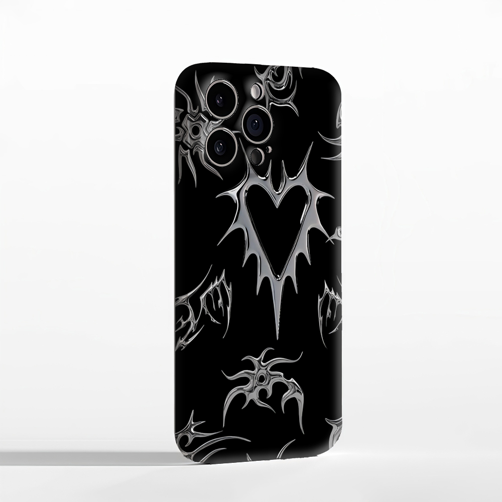 Chrome Gothic Heart Phone Case – Chrome Hearts Ring Bewertung und Preis
