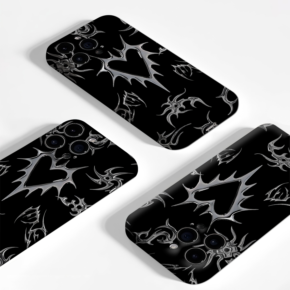 Chrome Gothic Heart Phone Case – Chrome Hearts Ring Bewertung und Preis