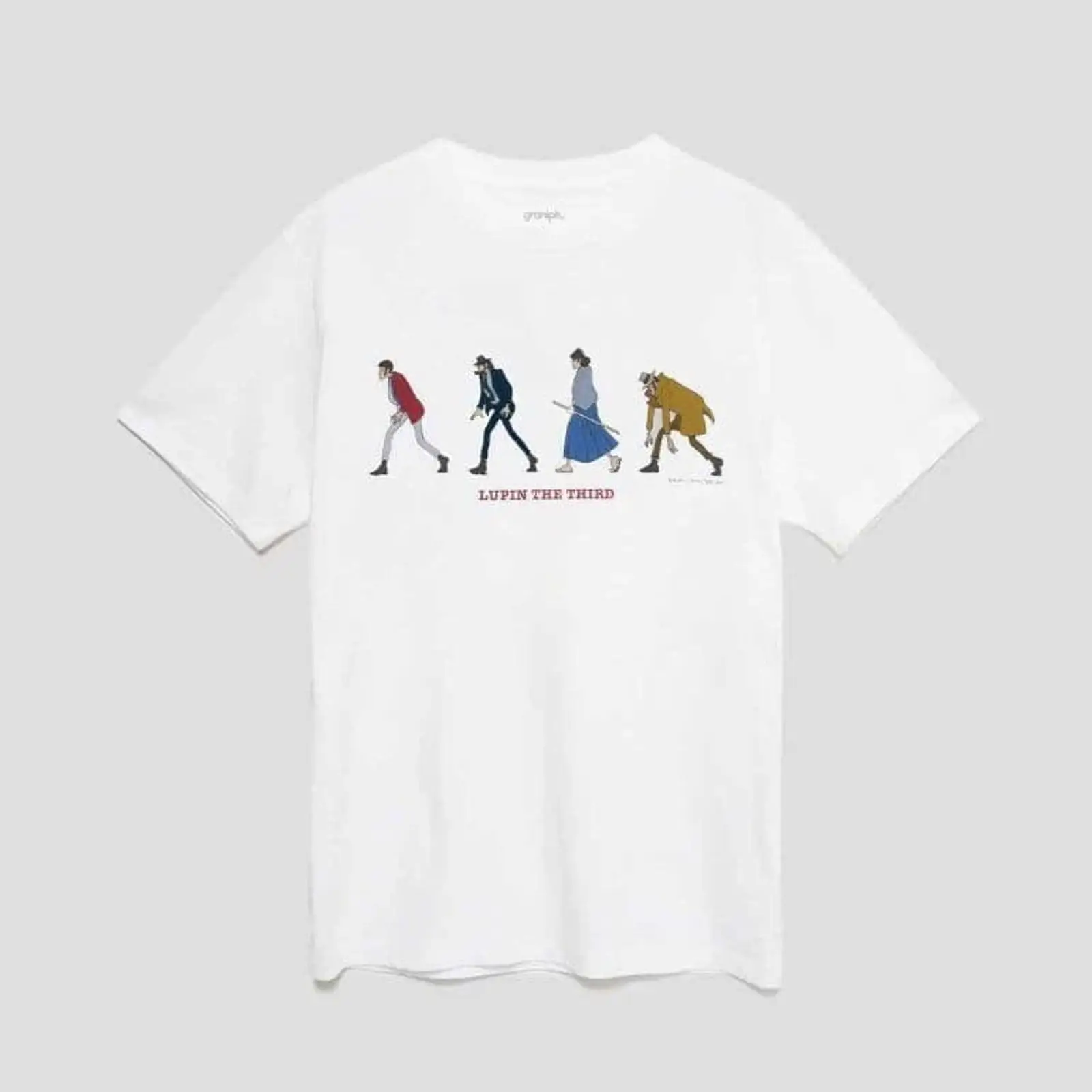 Graniph Lupin III T Shirt Größ – Streetwear Brand Designer Bewertung und Preis