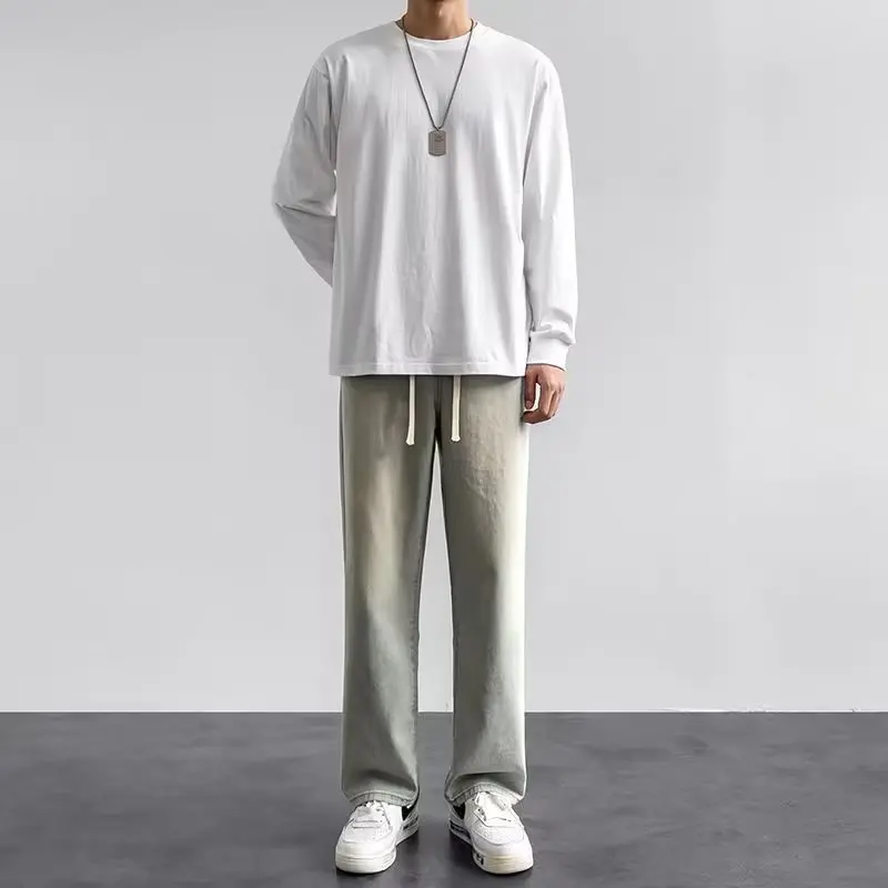 Korean Style Streetwear New Fa – Streetwear Brand Denim Bewertung und Preis