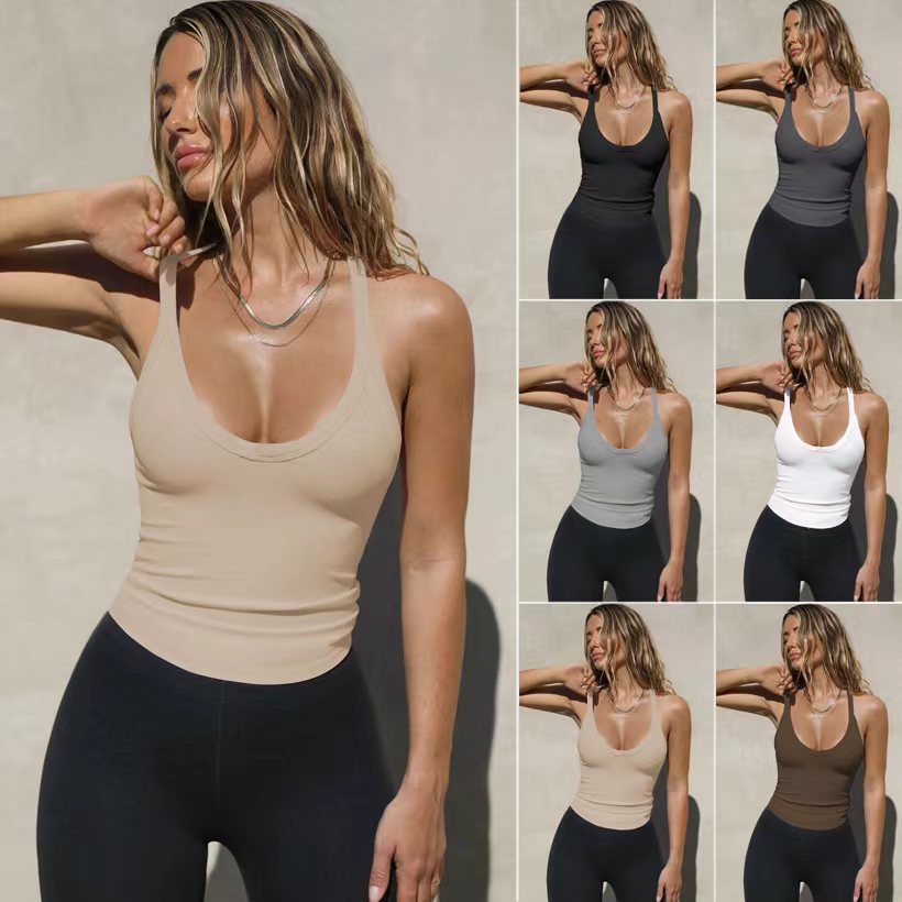 2024 new vest base women sprin – Europe Streetwear Brand Bewertung und Preis