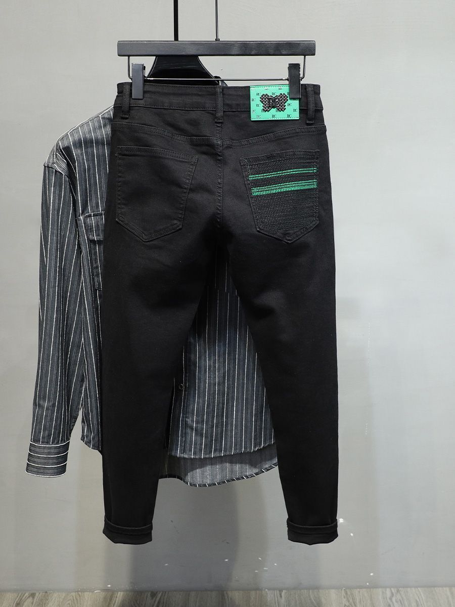 Luxury Brand Men Jeans Men's B – Streetwear Brand Denim Bewertung und Preis