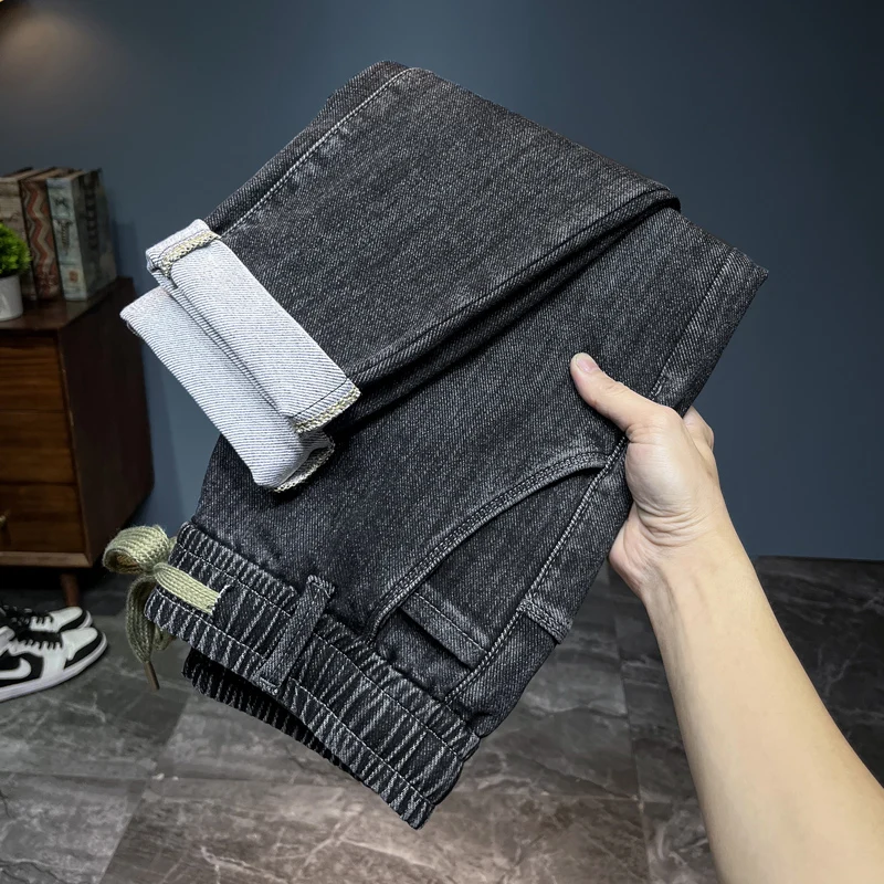 Brand Men's New Autumn Jeans B – Streetwear Brand Denim Bewertung und Preis