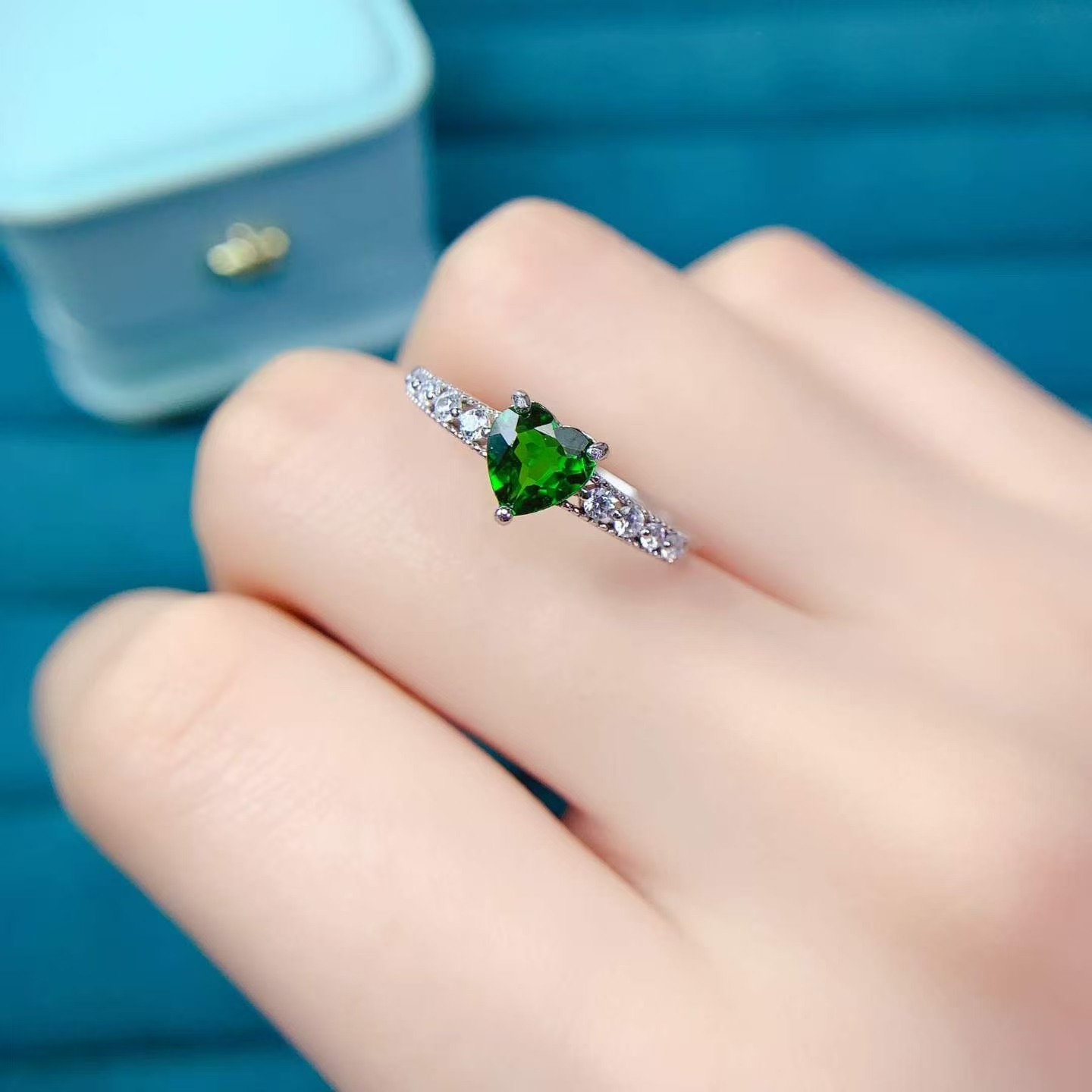 Pure 925 Silver Gemstone Ring  – Chrome Hearts Ring Bewertung und Preis
