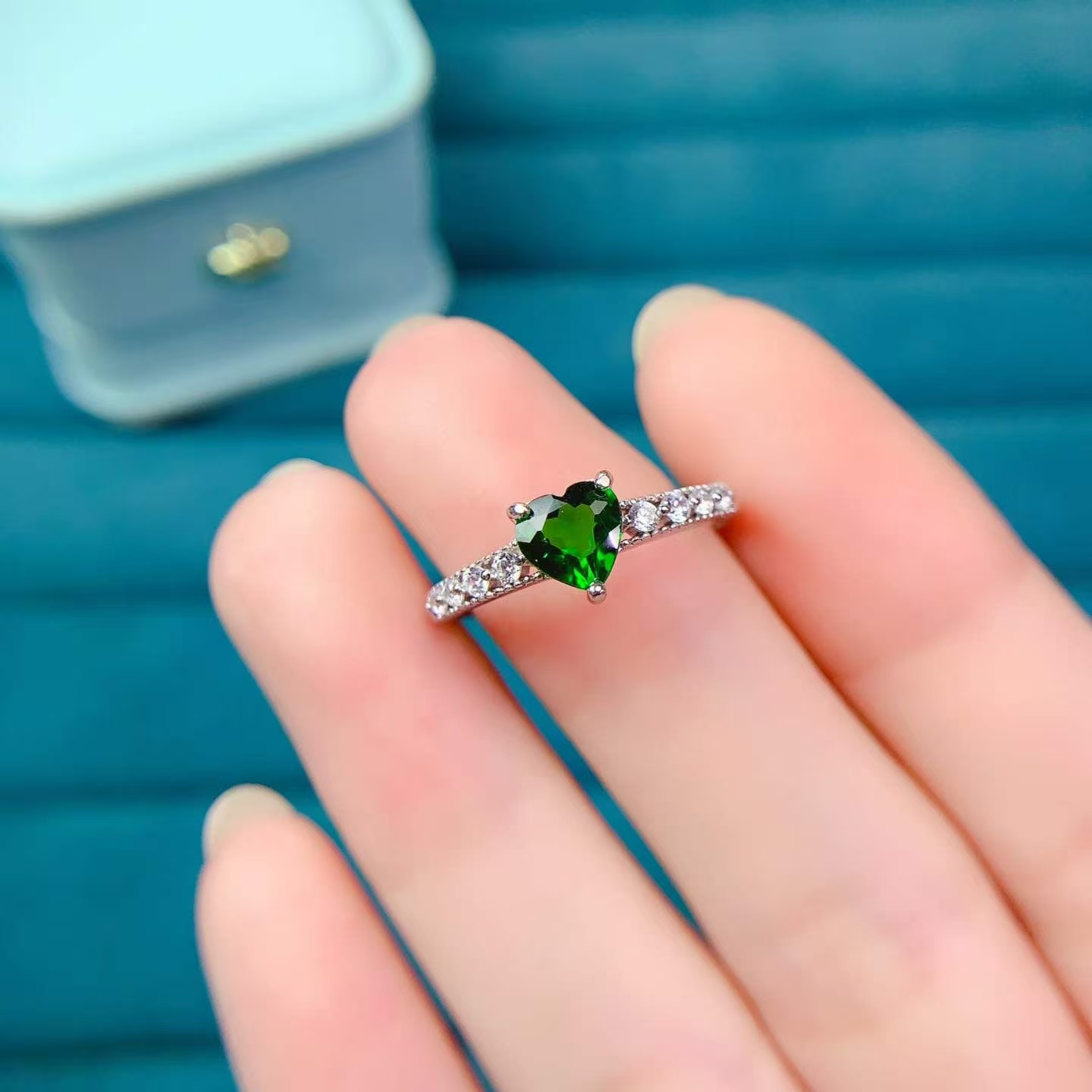 Pure 925 Silver Gemstone Ring  – Chrome Hearts Ring Bewertung und Preis