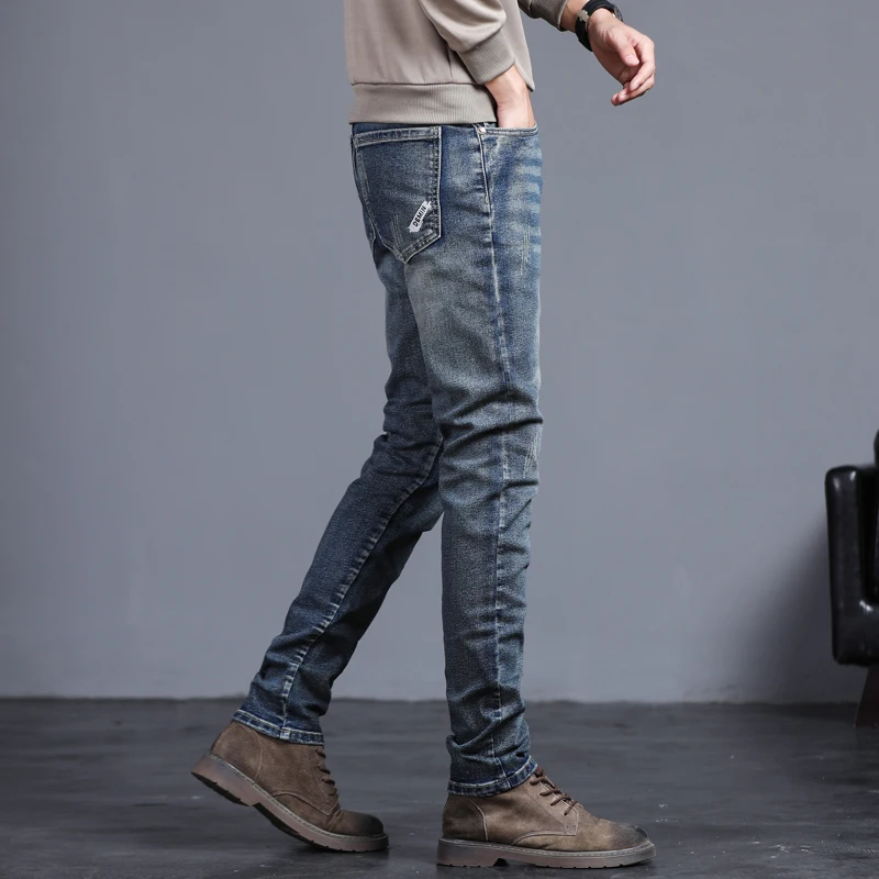 Men's Fashion Vintage Jeans Au – Streetwear Brand Denim Bewertung und Preis